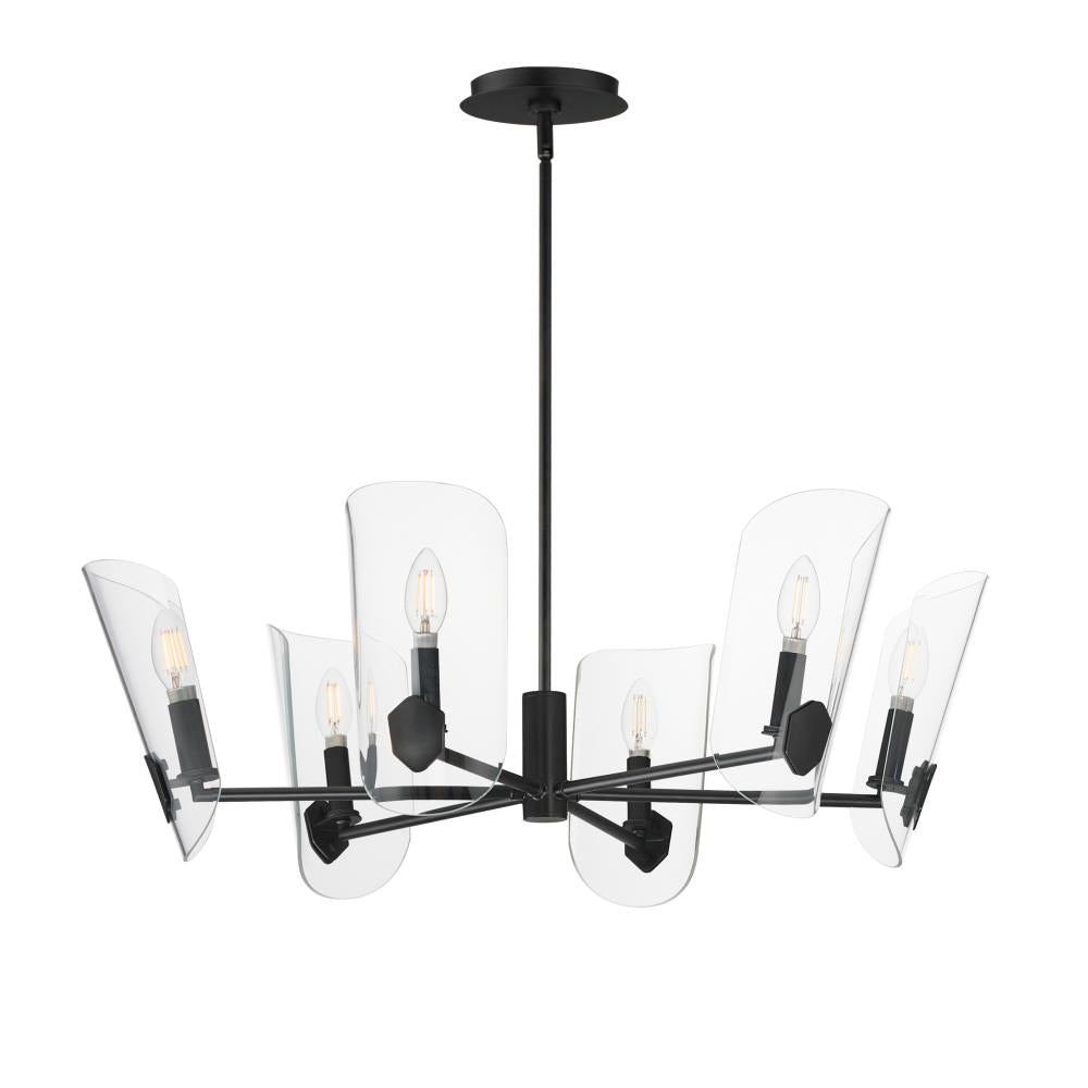 Maxim Lighting ARMORY 32356CLBK Chandelier - Black