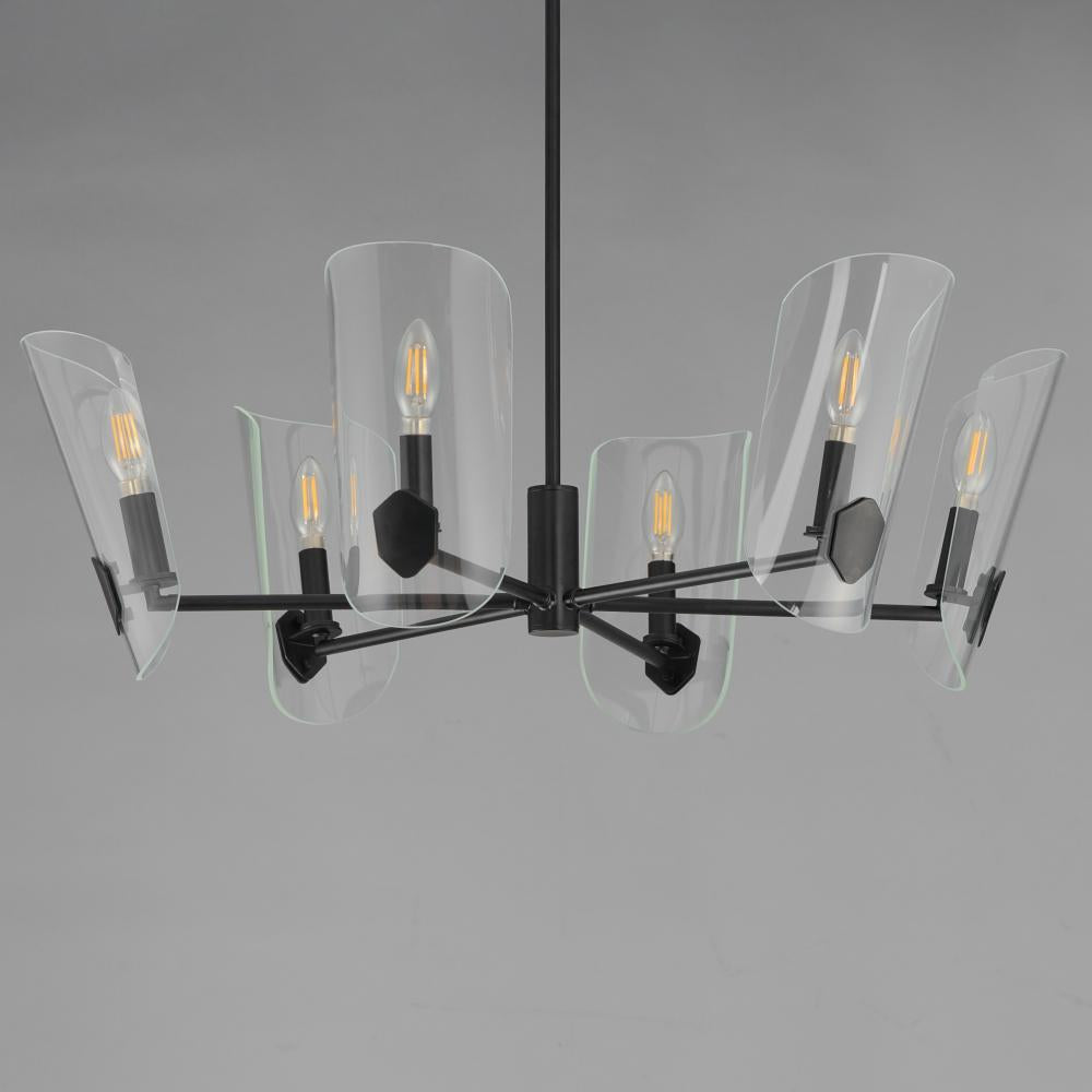 Maxim Lighting ARMORY 32356CLBK Chandelier - Black