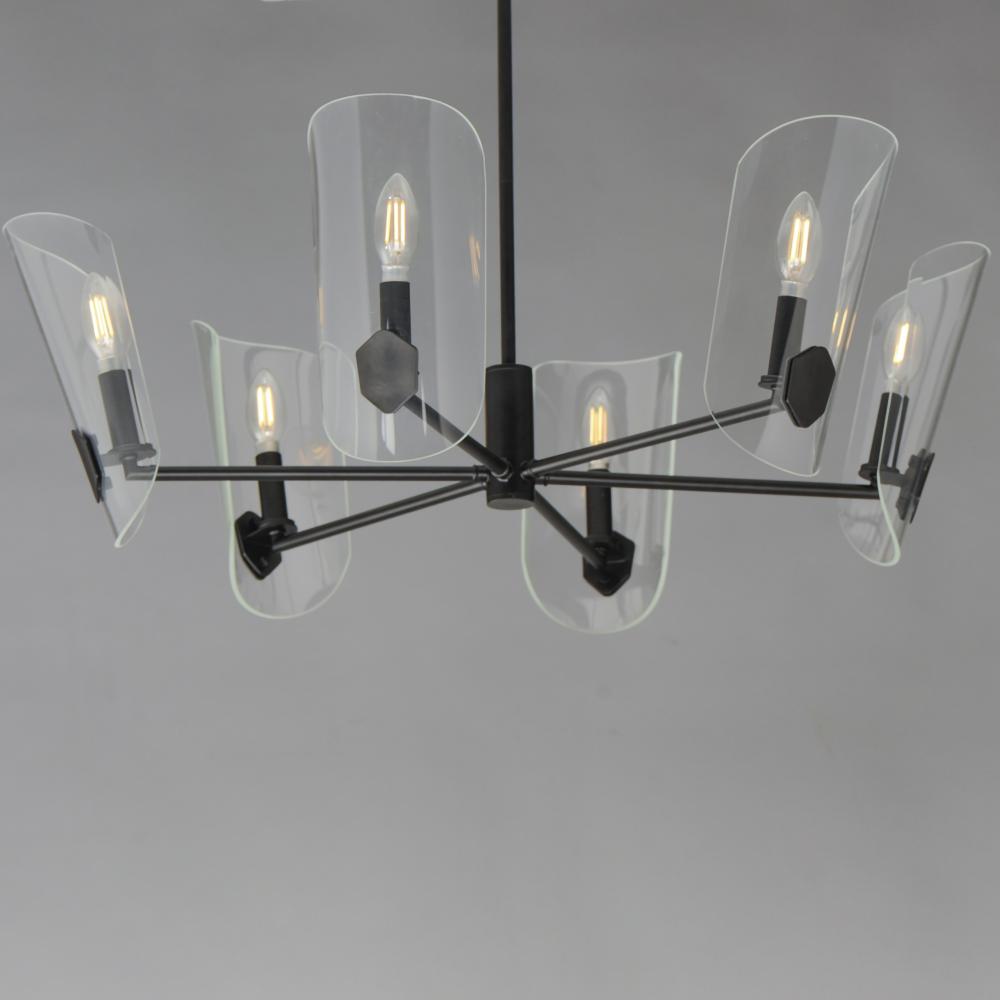 Maxim Lighting ARMORY 32356CLBK Chandelier - Black