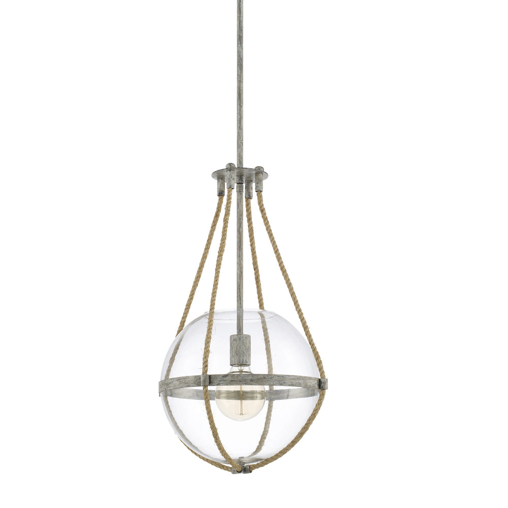 Capital Lighting BEAUFORT 327413MS Pendant Traditional - Mystic Sand