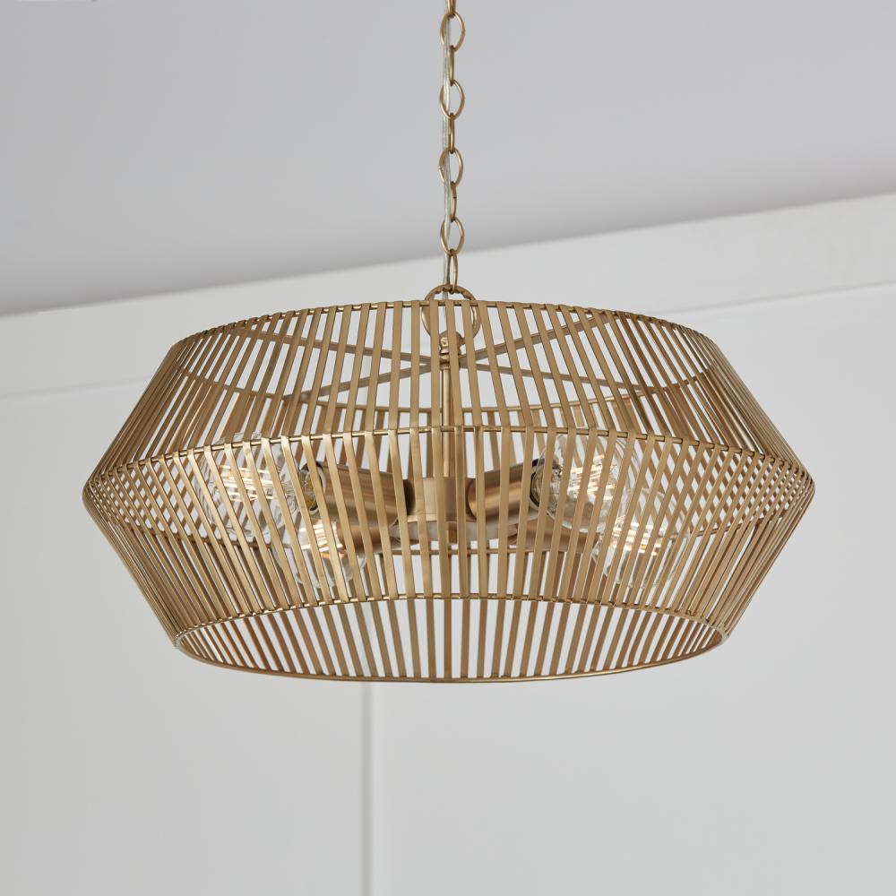 Capital Lighting KAIYA 330341MA Pendant Art Deco - Matte Brass