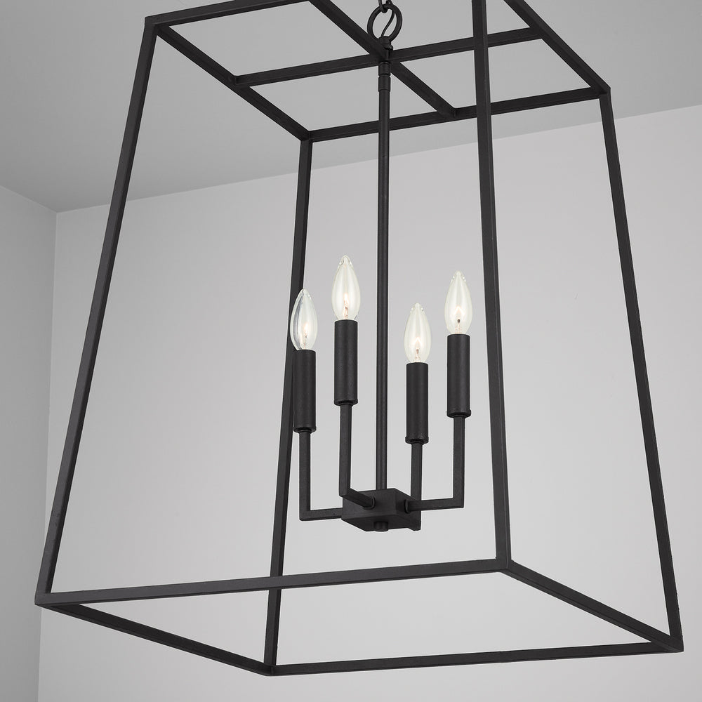 Capital Lighting CLINT 337341BI Pendant Transitional - Black Iron