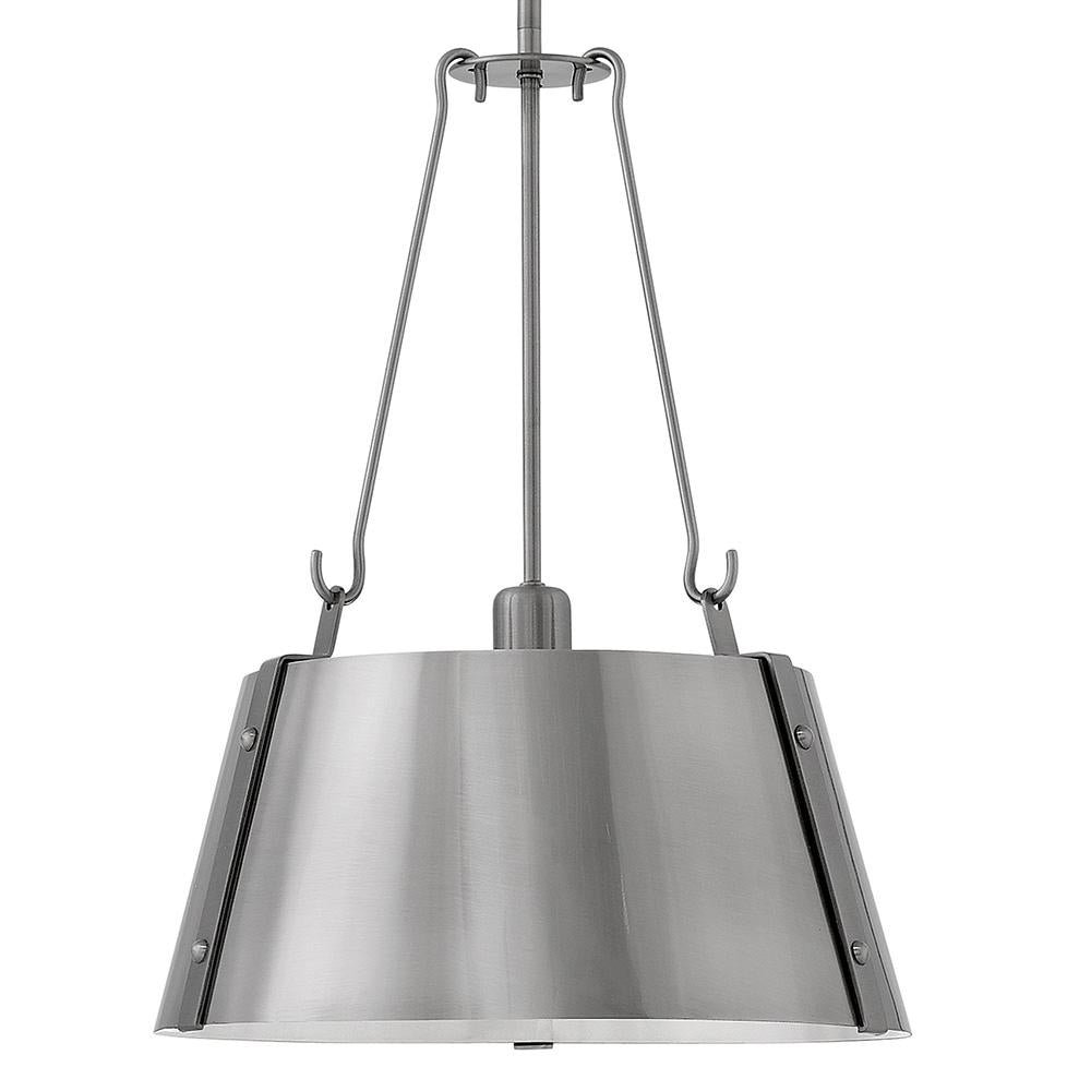 Hinkley Lighting CARTWRIGHT 3394PL Pendant Country Rustic - Polished Antique Nickel