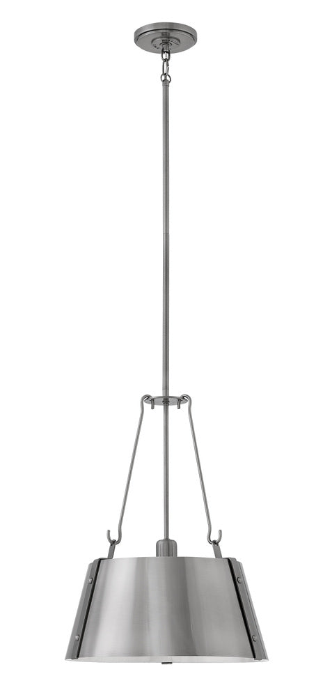 Hinkley Lighting CARTWRIGHT 3394PL Pendant Country Rustic - Polished Antique Nickel