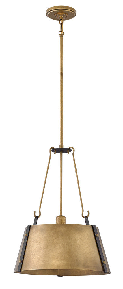 Hinkley Lighting CARTWRIGHT 3394RS Pendant Country Rustic - Rustic Brass