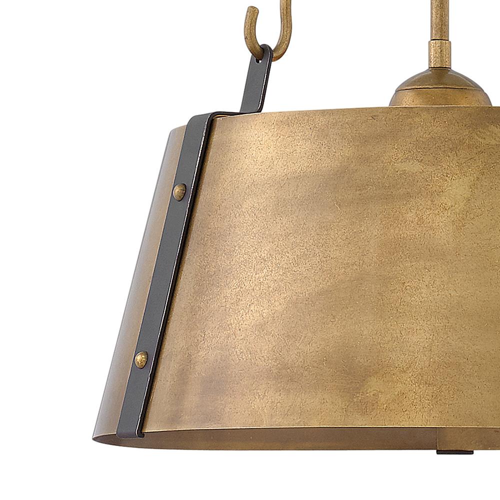 Hinkley Lighting CARTWRIGHT 3395RS Pendant Country Rustic - Rustic Brass