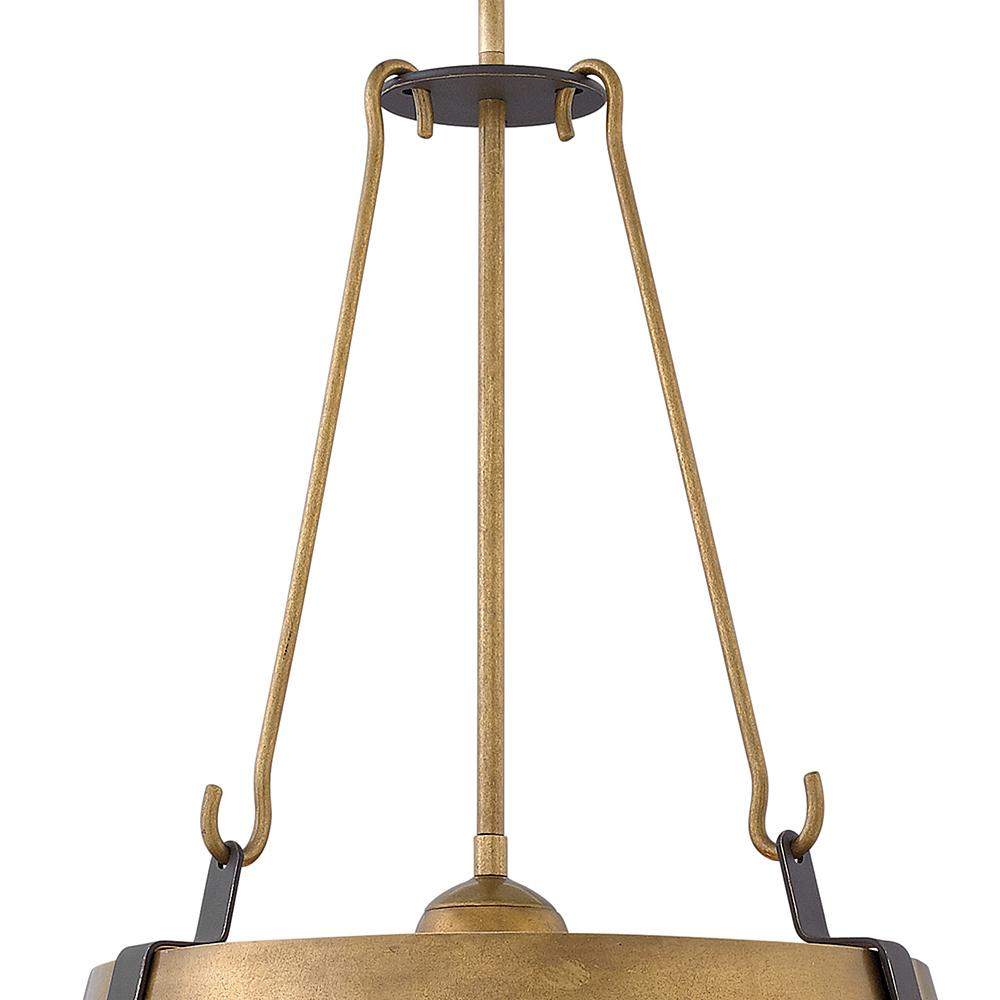 Hinkley Lighting CARTWRIGHT 3395RS Pendant Country Rustic - Rustic Brass