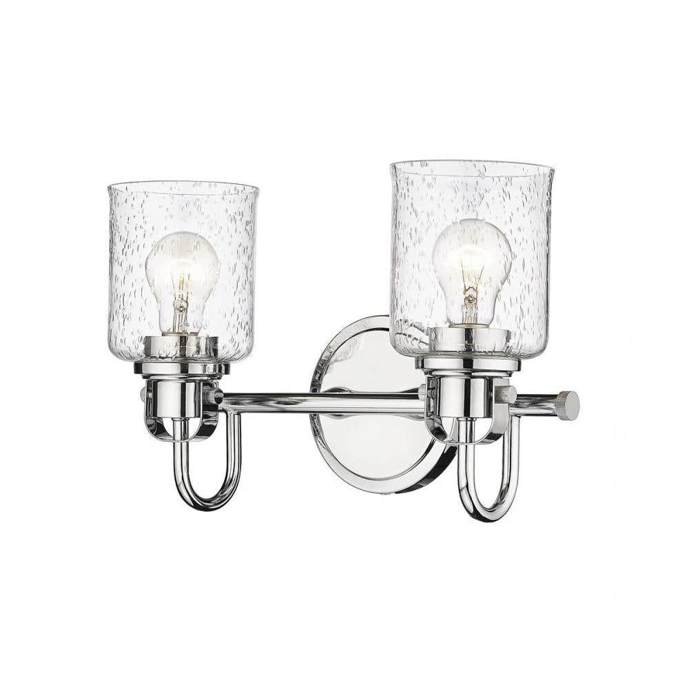2 Light Vanity-Clear Seedy