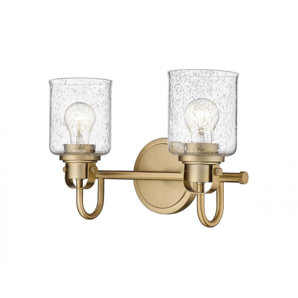 2 Light Vanity-Clear Seedy