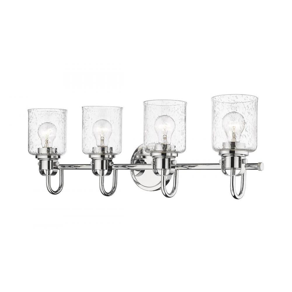 4 Light Vanity-Clear Seedy