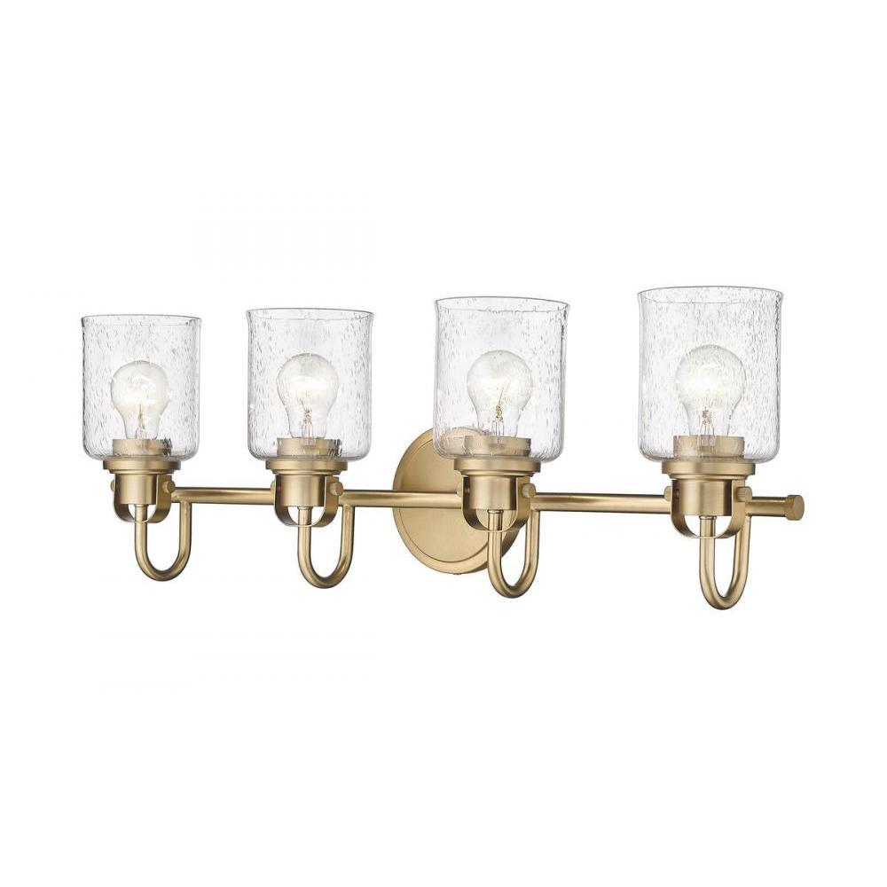 4 Light Vanity-Clear Seedy
