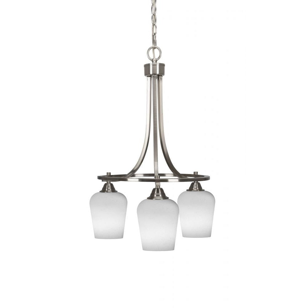 Toltec Company PARAMOUNT 3413-BN-211 Chandelier - Nickel