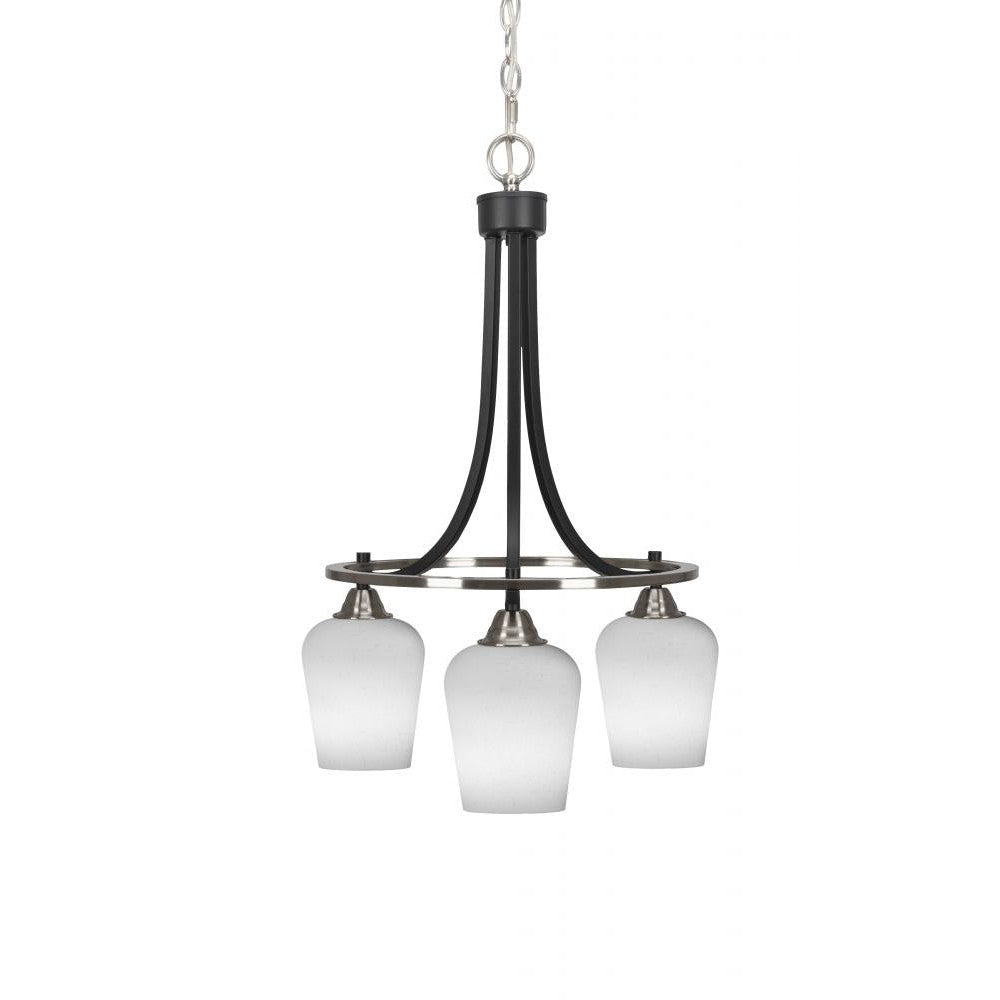 Toltec Company PARAMOUNT 3413-MBBN-211 Chandelier - Black