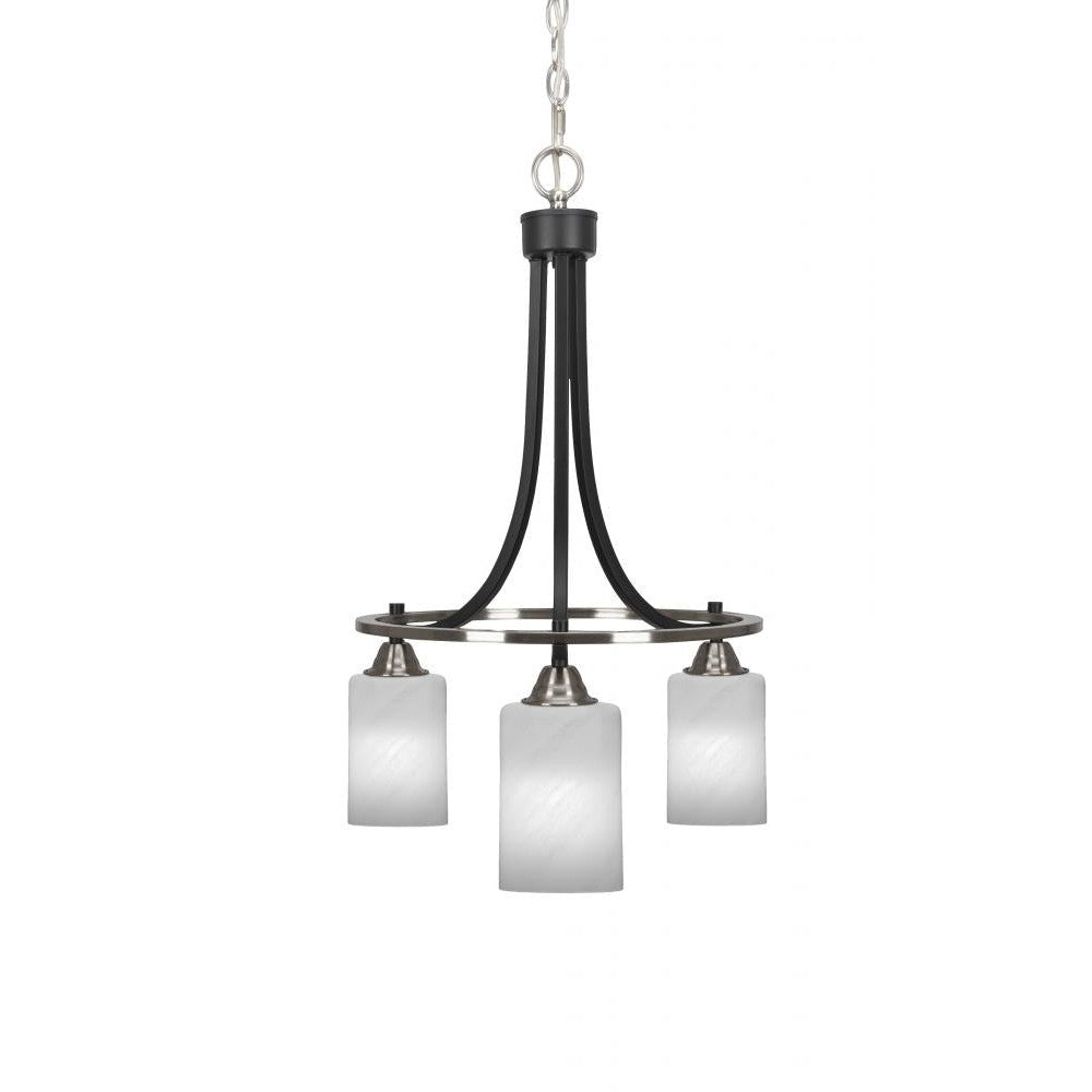 Toltec Company PARAMOUNT 3413-MBBN-3001 Chandelier - Black