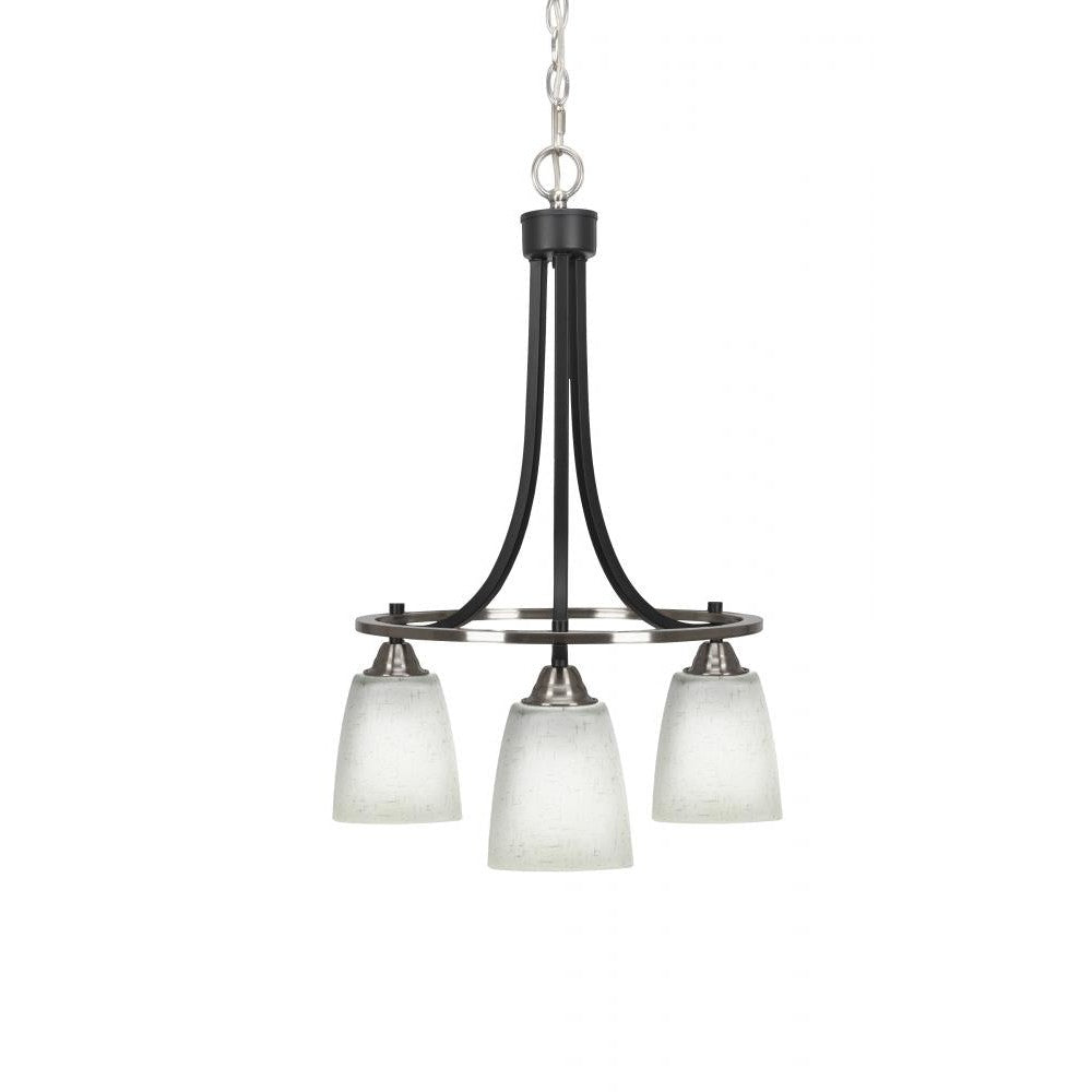 Toltec Company PARAMOUNT 3413-MBBN-460 Chandelier - Black