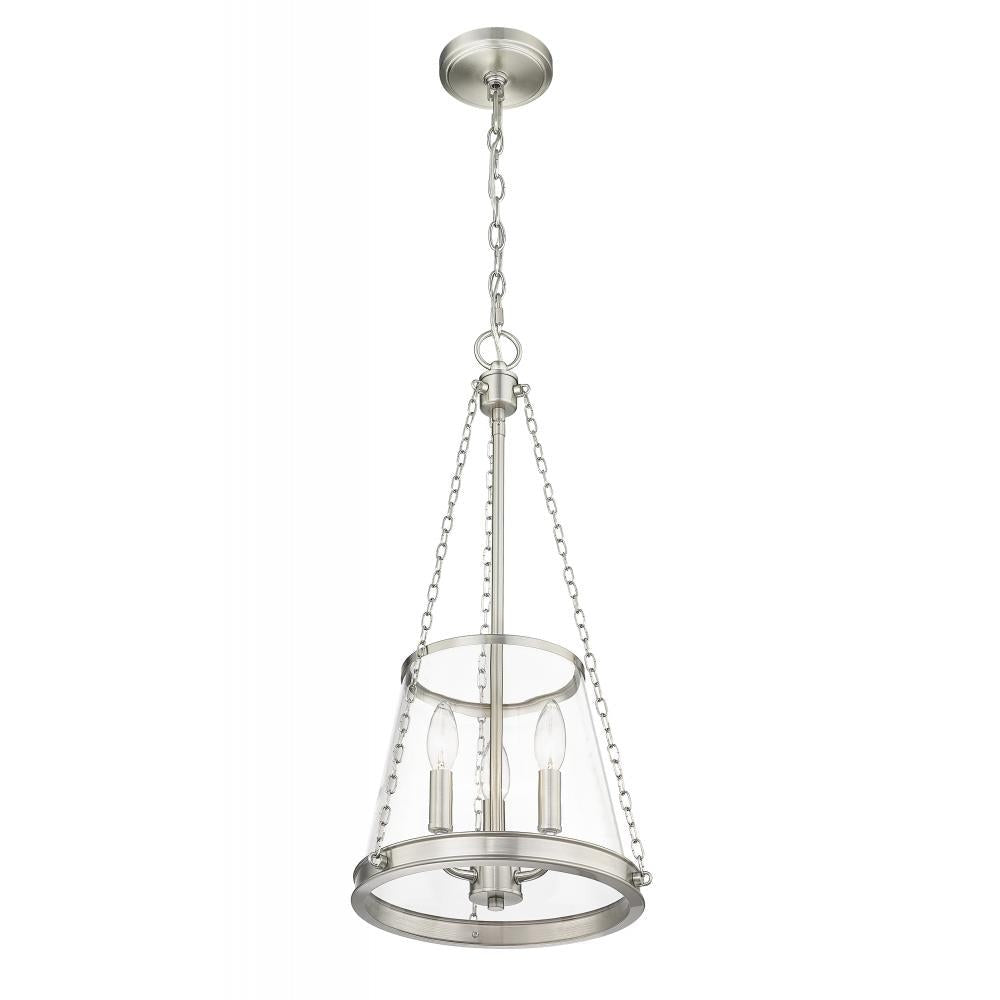 Z-Lite Lighting 341P12-BN Pendant Contemporary - Nickel