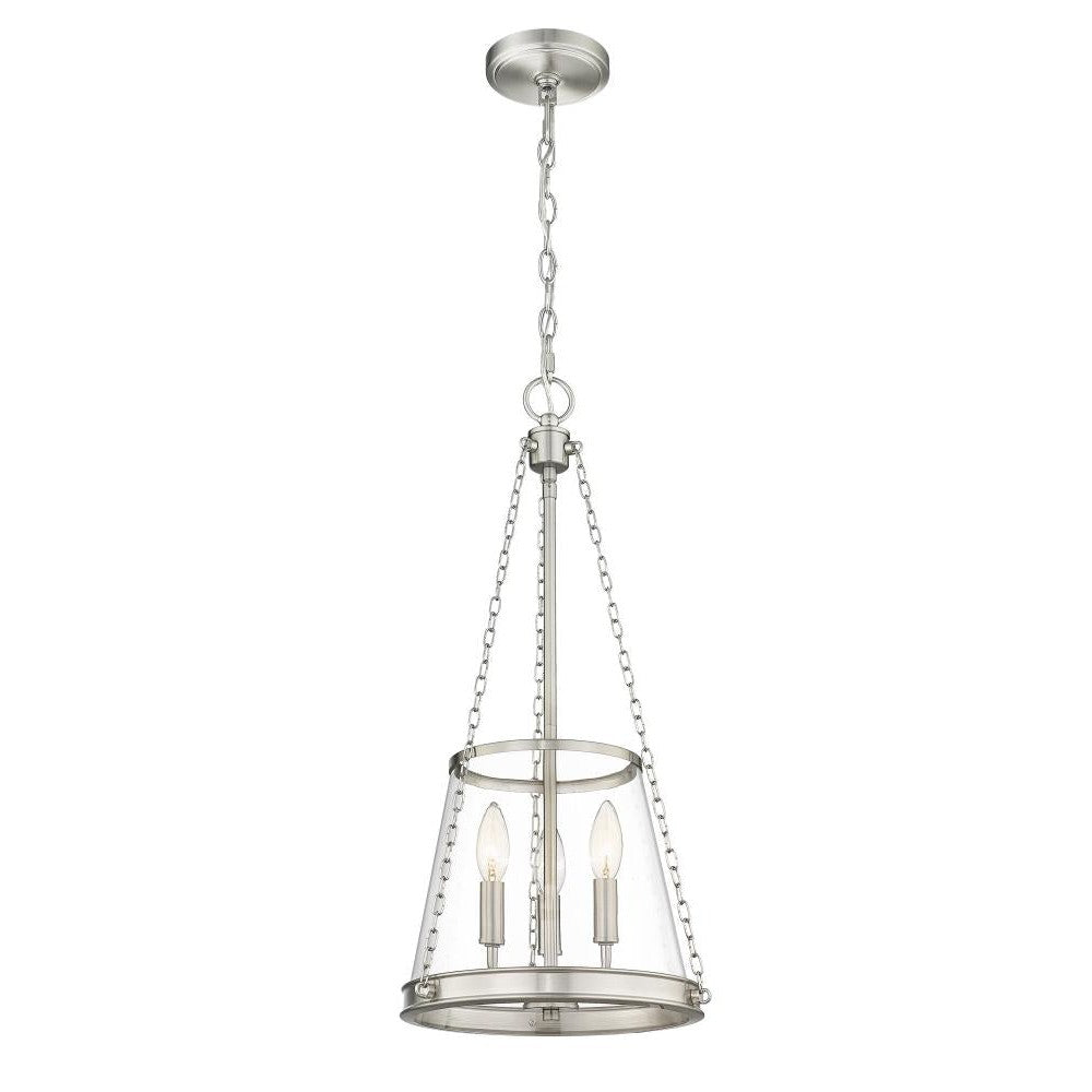 Z-Lite Lighting 341P12-BN Pendant Contemporary - Nickel