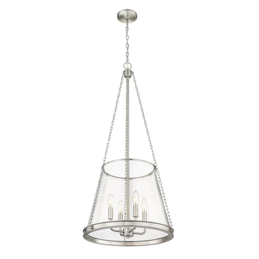 Z-Lite Lighting 341P18-BN Pendant Contemporary - Nickel