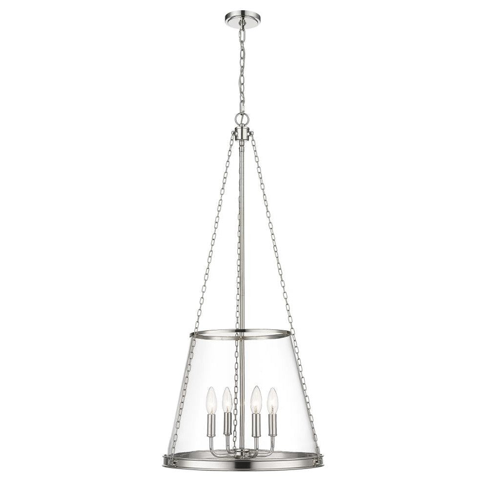 Z-Lite Lighting 341P18-PN Pendant Contemporary - Nickel