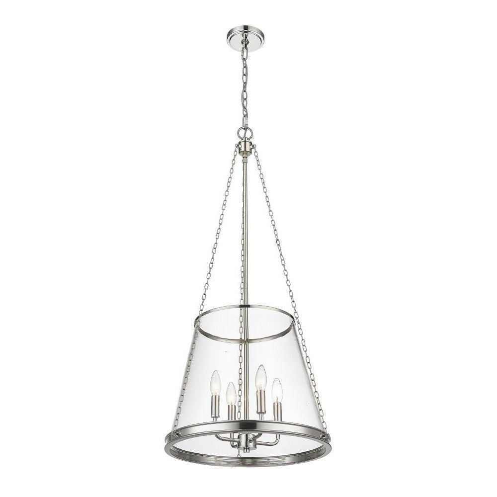 Z-Lite Lighting 341P18-PN Pendant Contemporary - Nickel