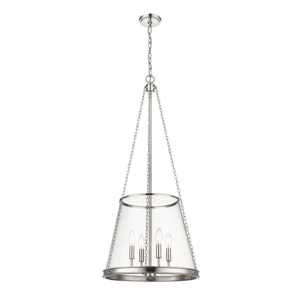 Z-Lite Lighting 341P18-PN Pendant Contemporary - Nickel