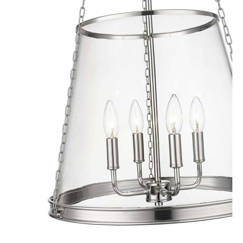 Z-Lite Lighting 341P18-PN Pendant Contemporary - Nickel