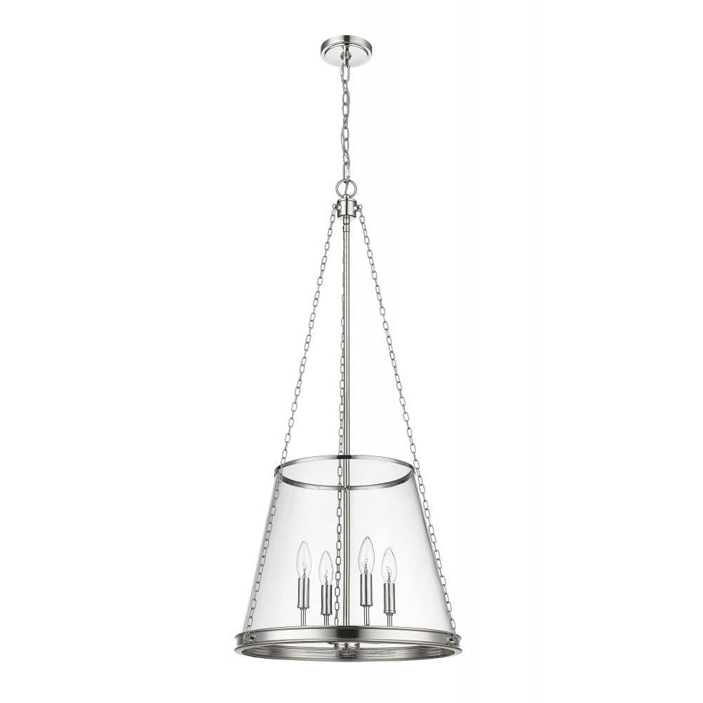 Z-Lite Lighting 341P18-PN Pendant Contemporary - Nickel