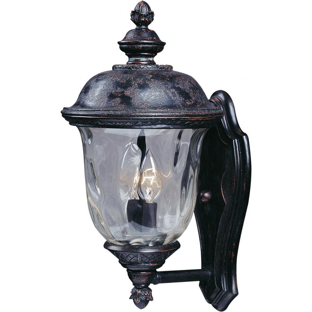 Carriage House DC 9 Inch Outdoor Wall Lantern – Oriental Bronze