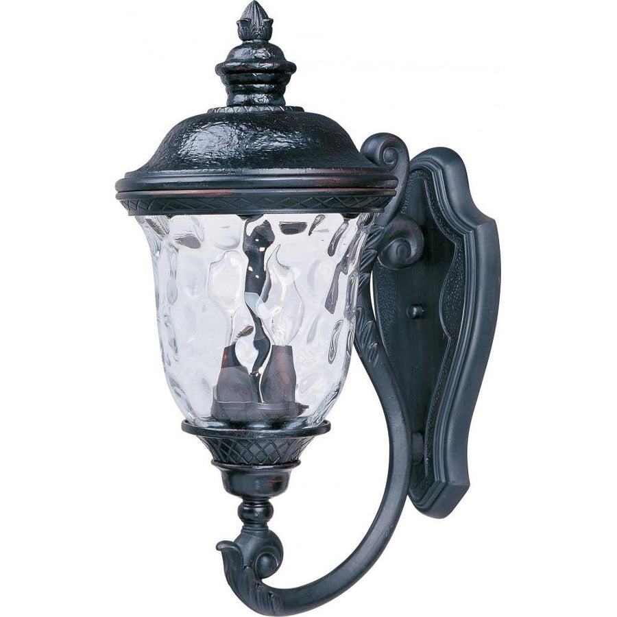 Carriage House DC 9 Inch Outdoor Wall Lantern – Oriental Bronze