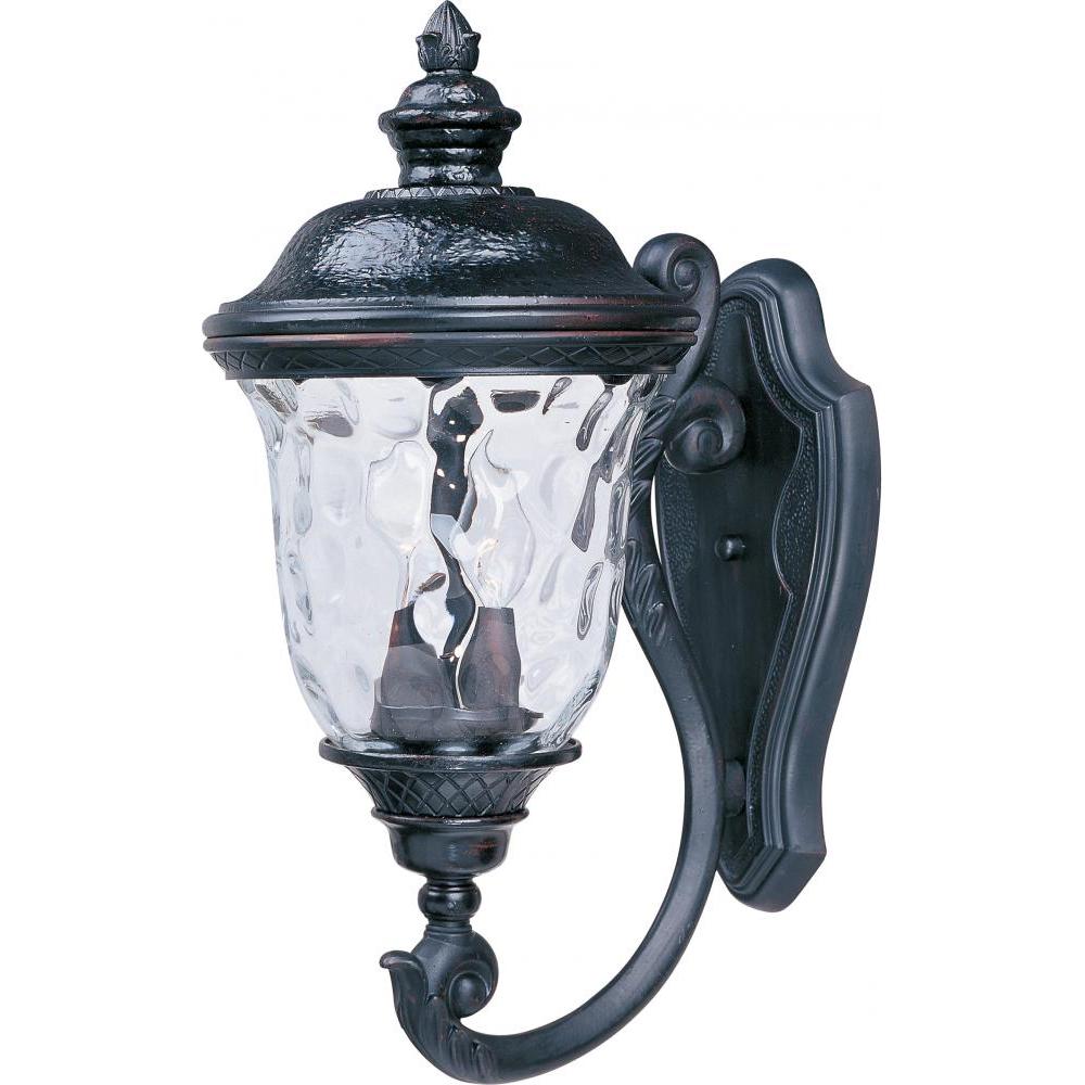 Carriage House DC 9 Inch Outdoor Wall Lantern – Oriental Bronze