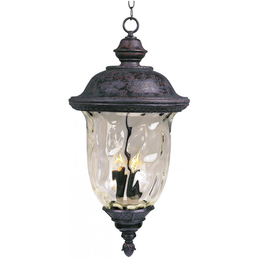 Carriage House DC 14 Inch Outdoor Hanging Lantern – Oriental Bronze