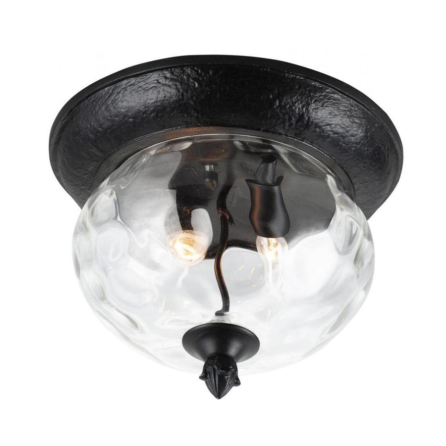 Maxim Lighting 3429WGOB Carriage House DC 12 Inch Flush Mount Light – Oriental Bronze