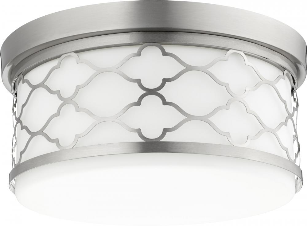 Quorum Lighting 343-14-65 Flush Mount Transitional - Satin Nickel