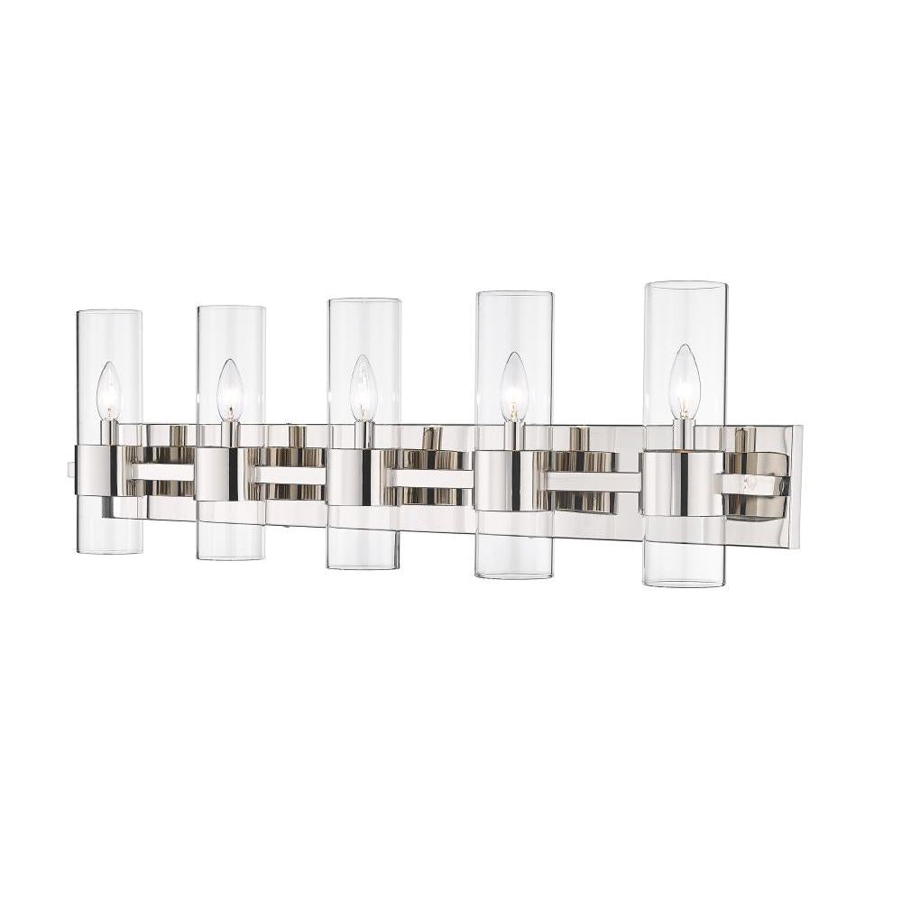 5 Light Vanity-Clear