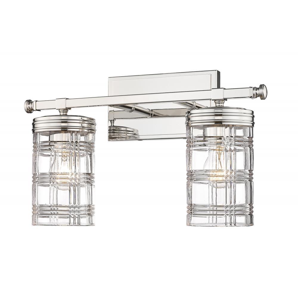 2 Light Vanity-Clear