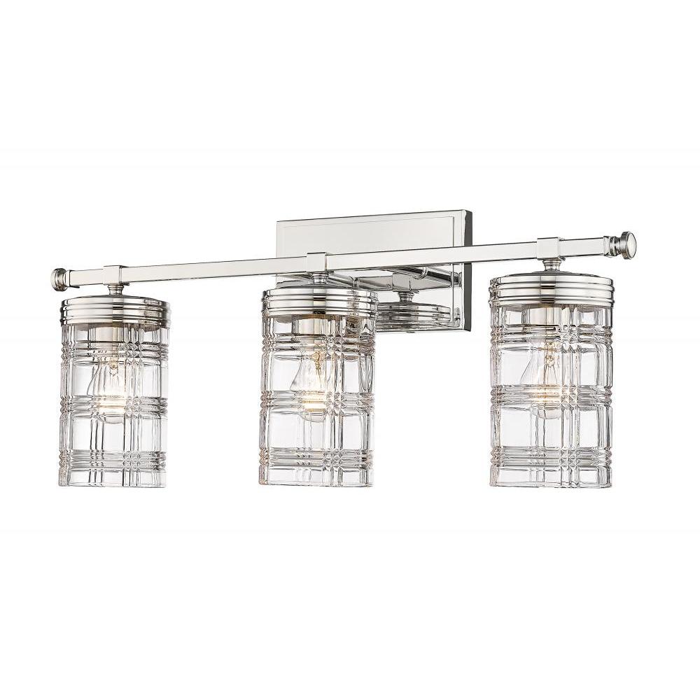 3 Light Vanity-Clear