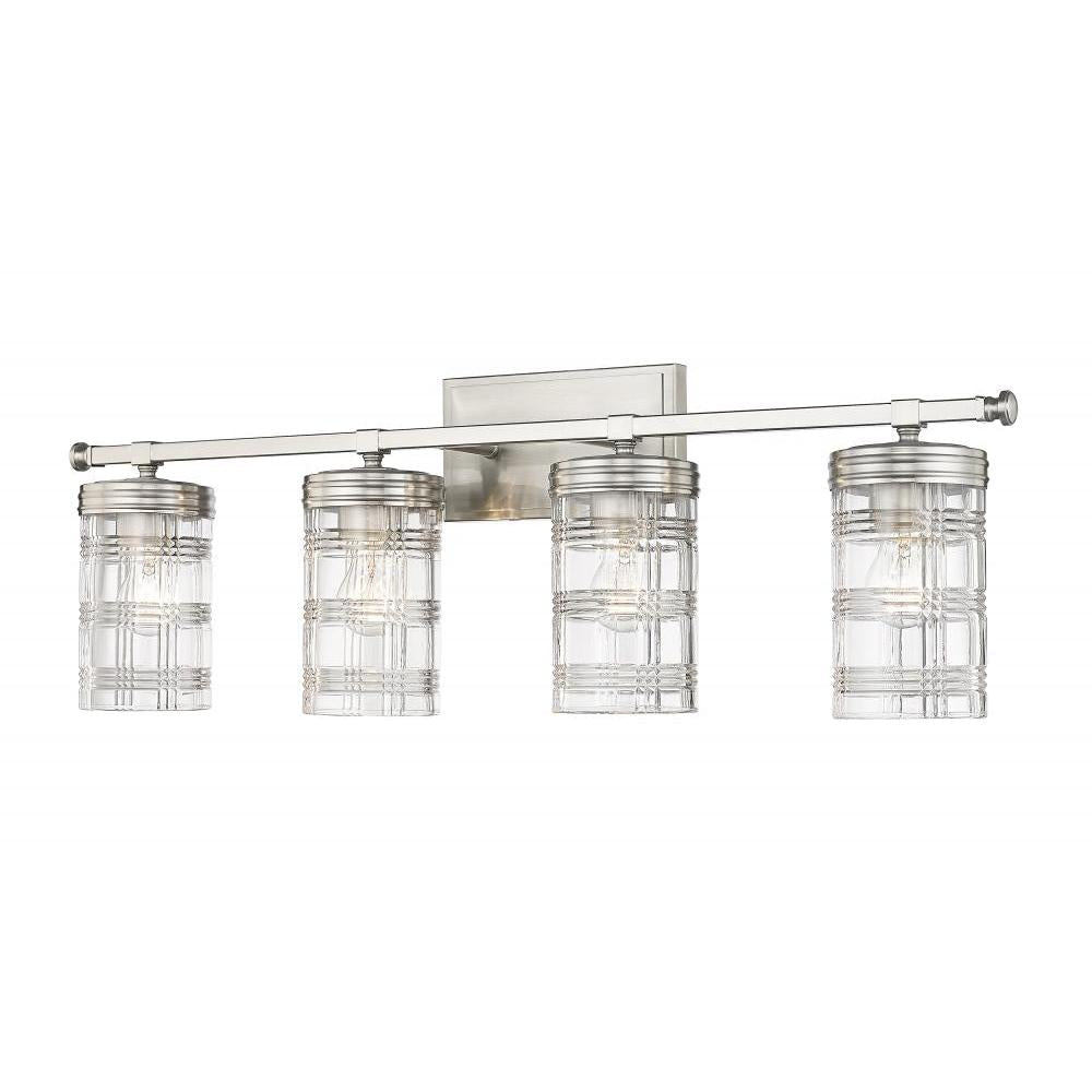 4 Light Vanity-Clear