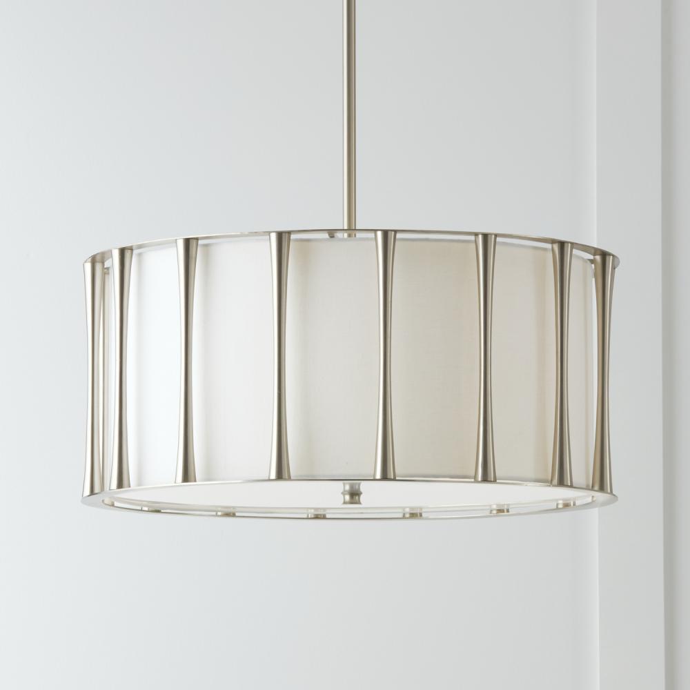 Capital Lighting BODIE 344641BN Pendant Modern - Brushed Nickel