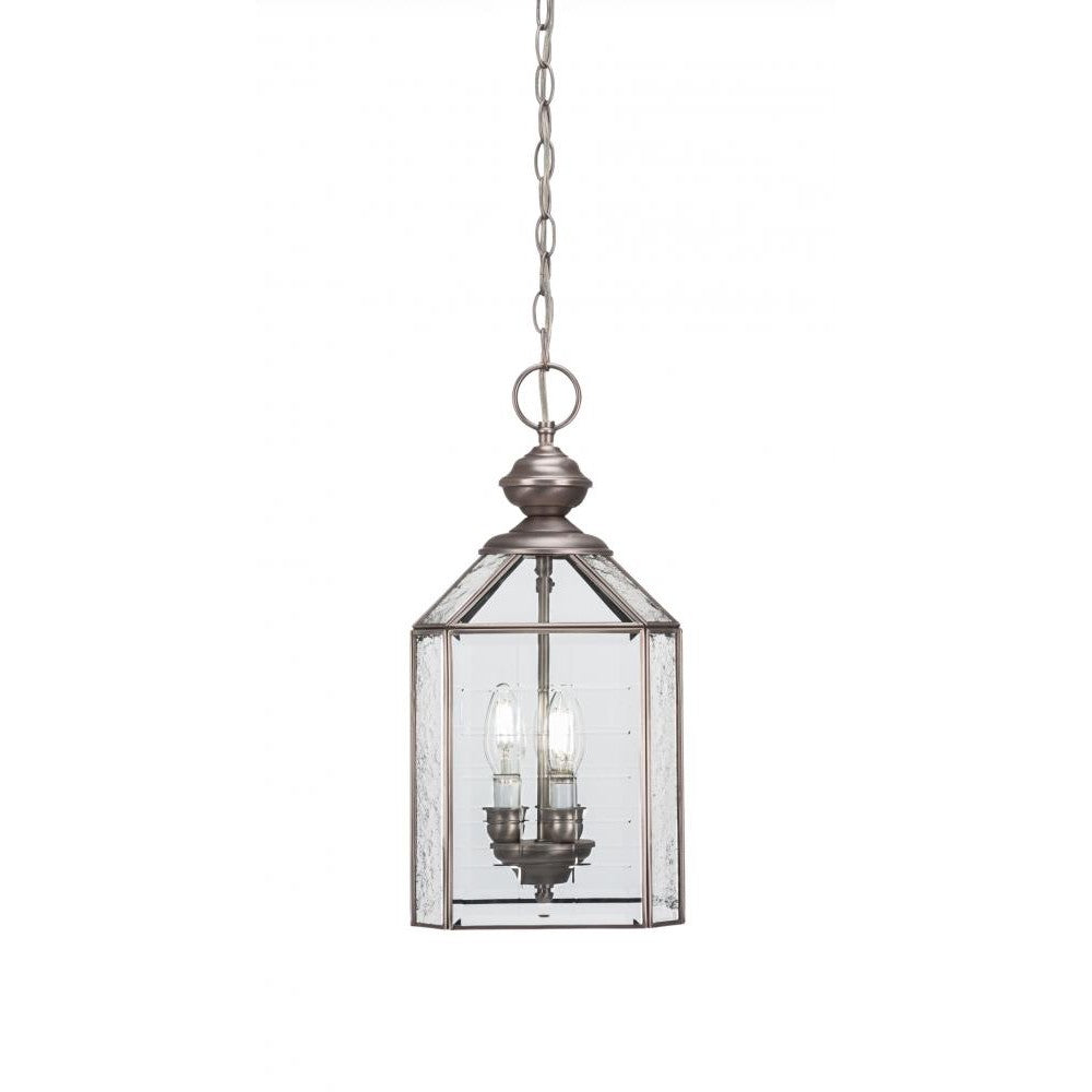 Toltec Company PENDANT 345-BN Pendant Tiffany - Nickel