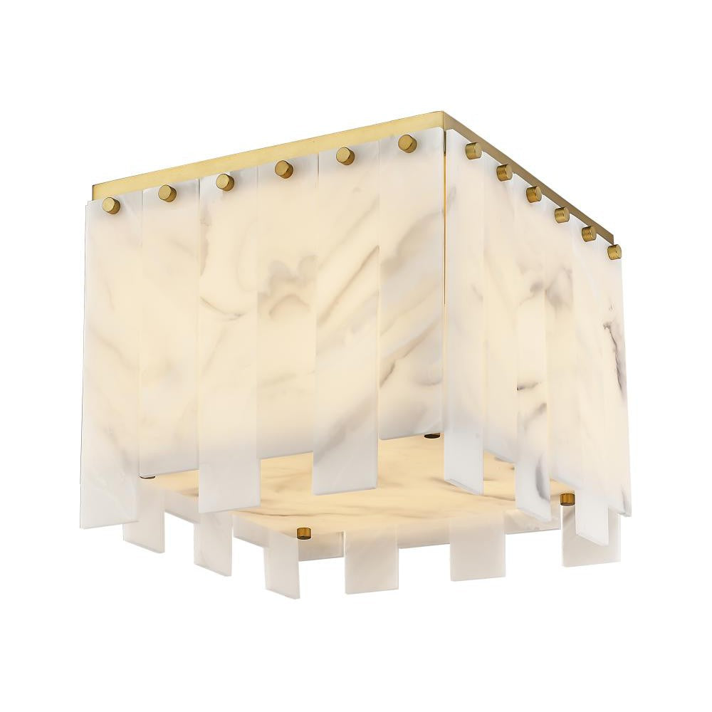 Z-Lite Lighting 345F13-RB Flush Mount Americana - Brass