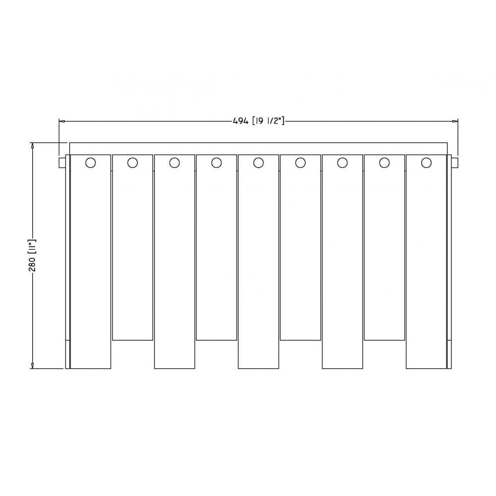 Z-Lite Lighting 345F20-PN Flush Mount Americana - Nickel