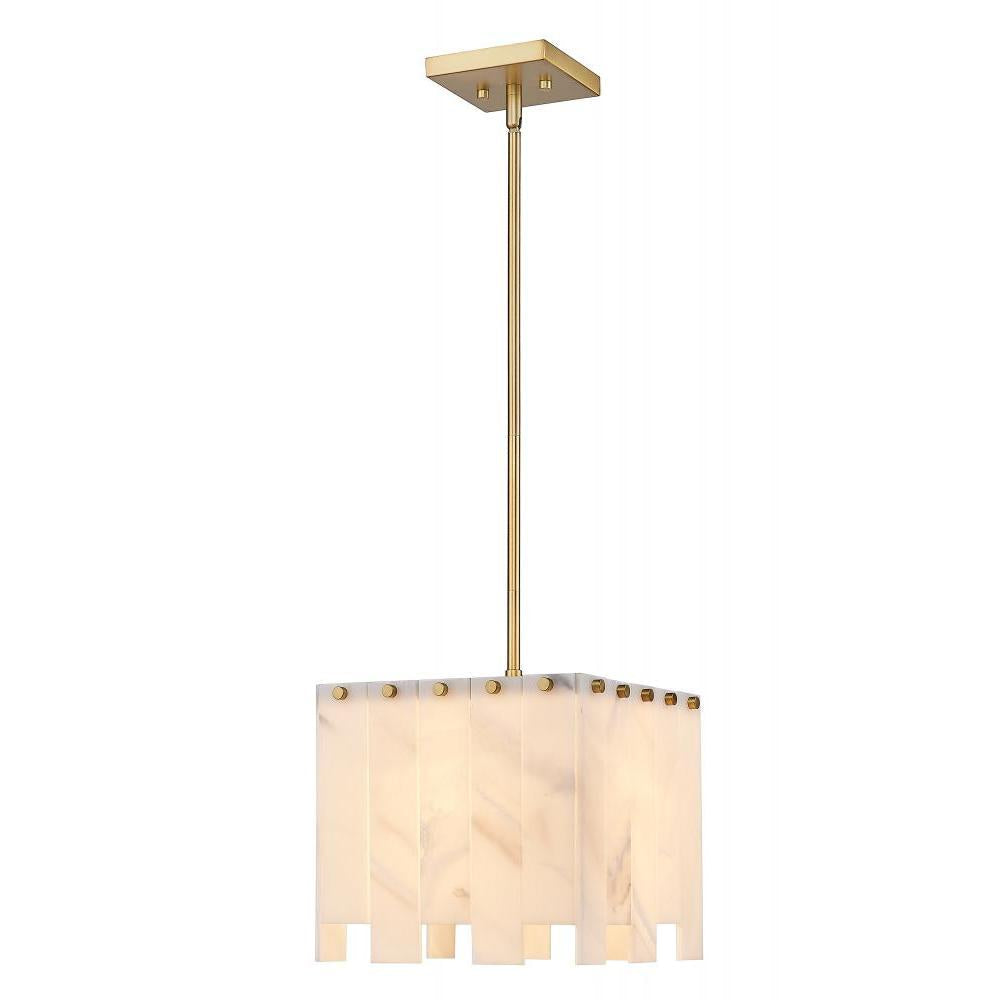 1 Light Pendant-Alabaster