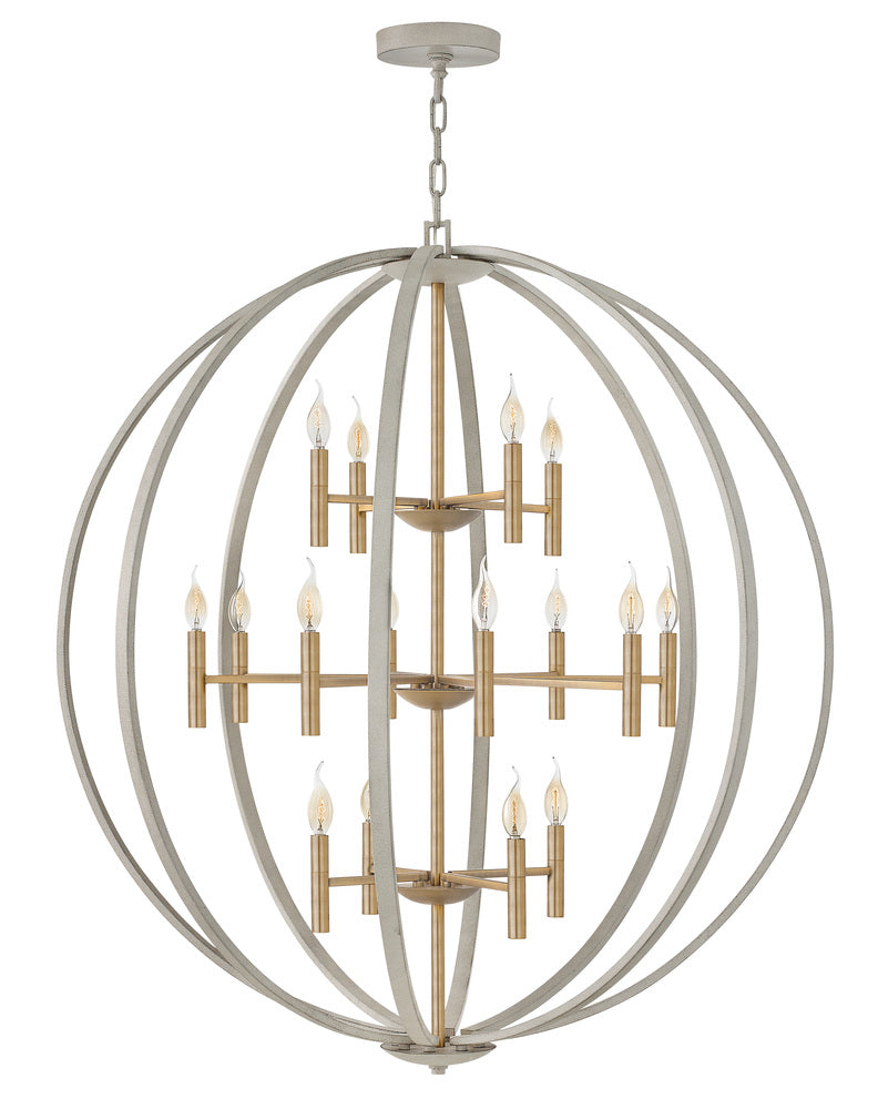 Hinkley Lighting EUCLID 3464CG Chandelier Contemporary - Cement Gray