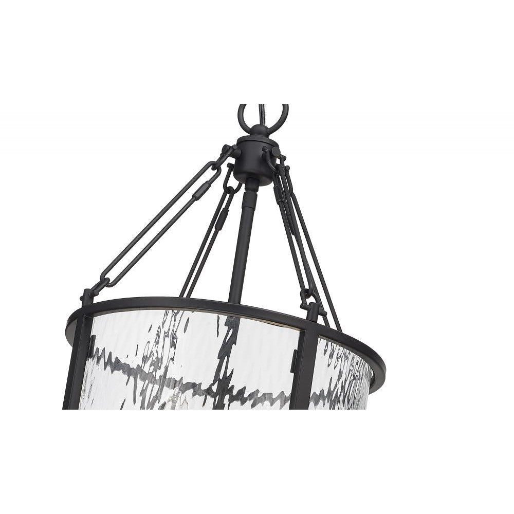 Z-Lite Lighting 346P12-MB Pendant Traditional - Black