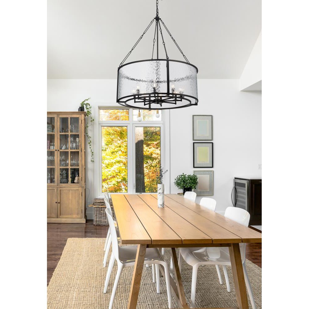 Z-Lite Lighting 346P32-MB Chandelier Traditional - Black