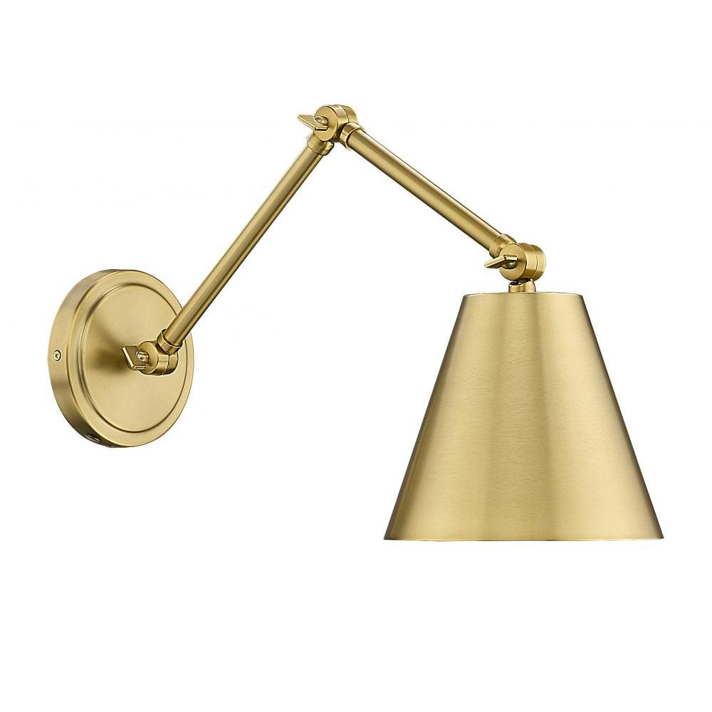 1 Light Wall Sconce-Modern Gold