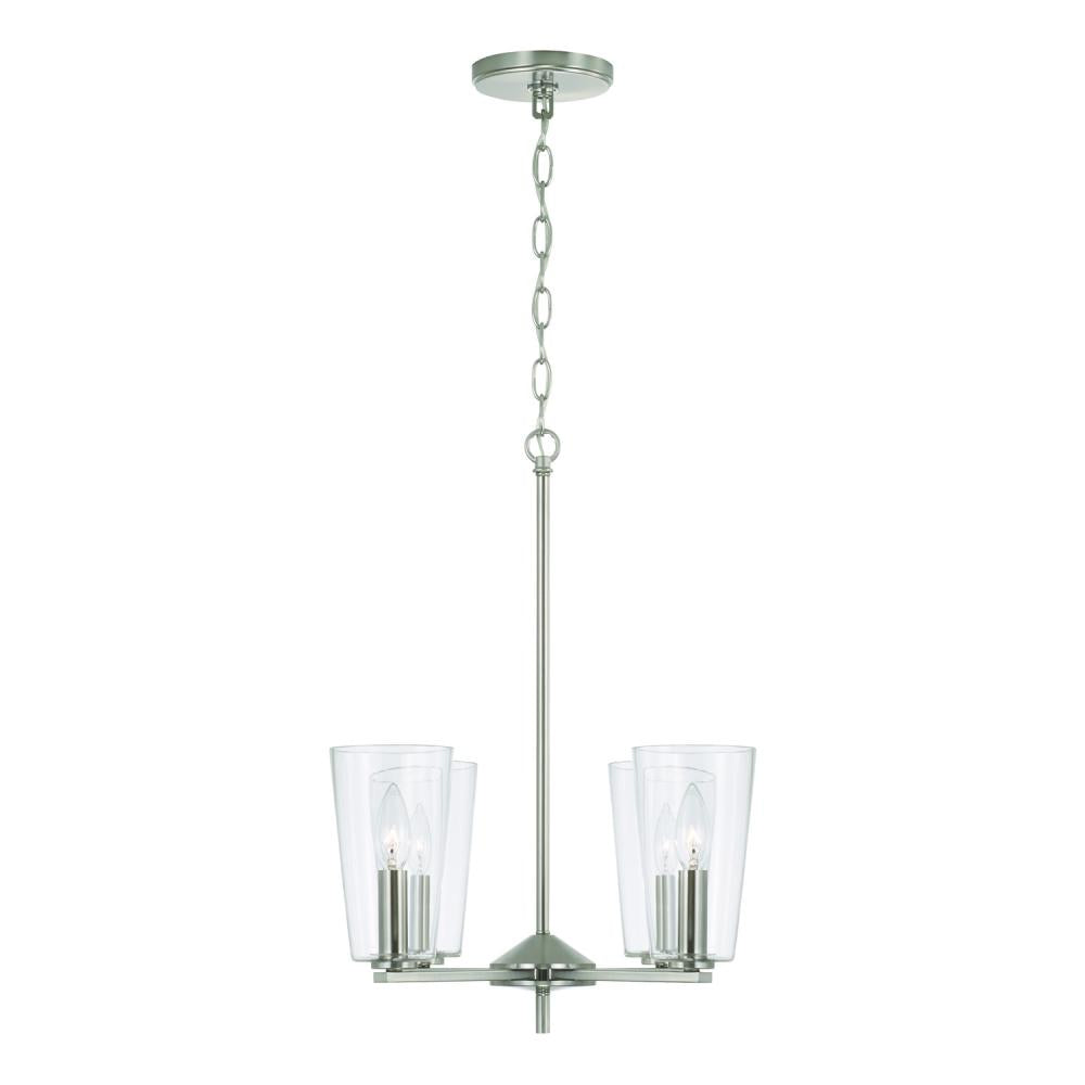 Capital Lighting PORTMAN 348641BN-538 Pendant Transitional - Brushed Nickel