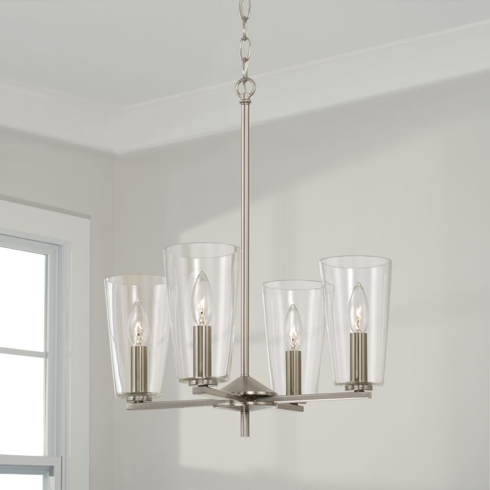 Capital Lighting PORTMAN 348641BN-538 Pendant Transitional - Brushed Nickel