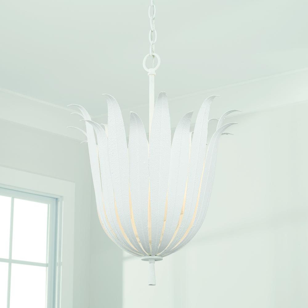 Capital Lighting EDEN 349542XW Pendant Traditional - Textured White