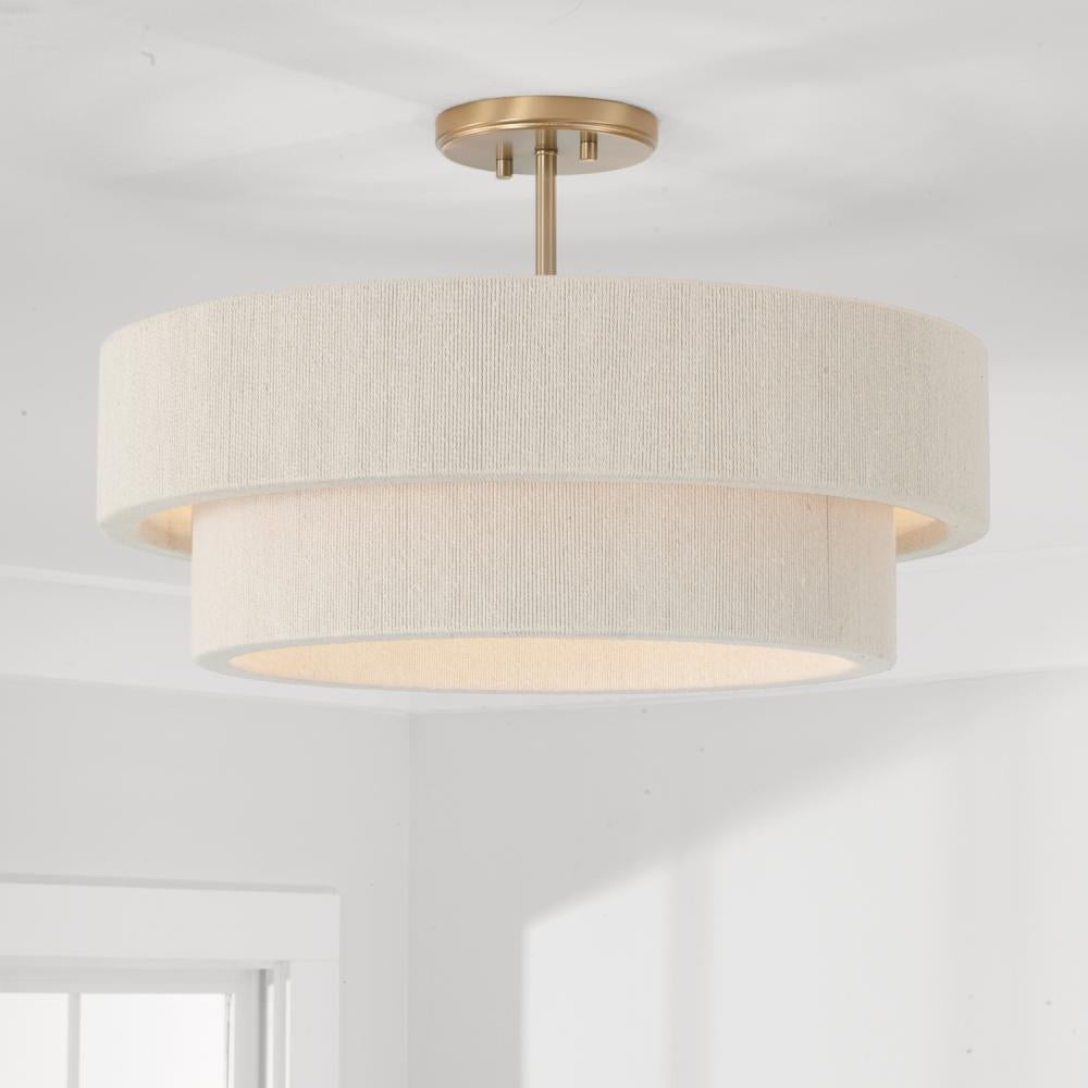 Capital Lighting DELANEY 349841MA Pendant Modern - Matte Brass